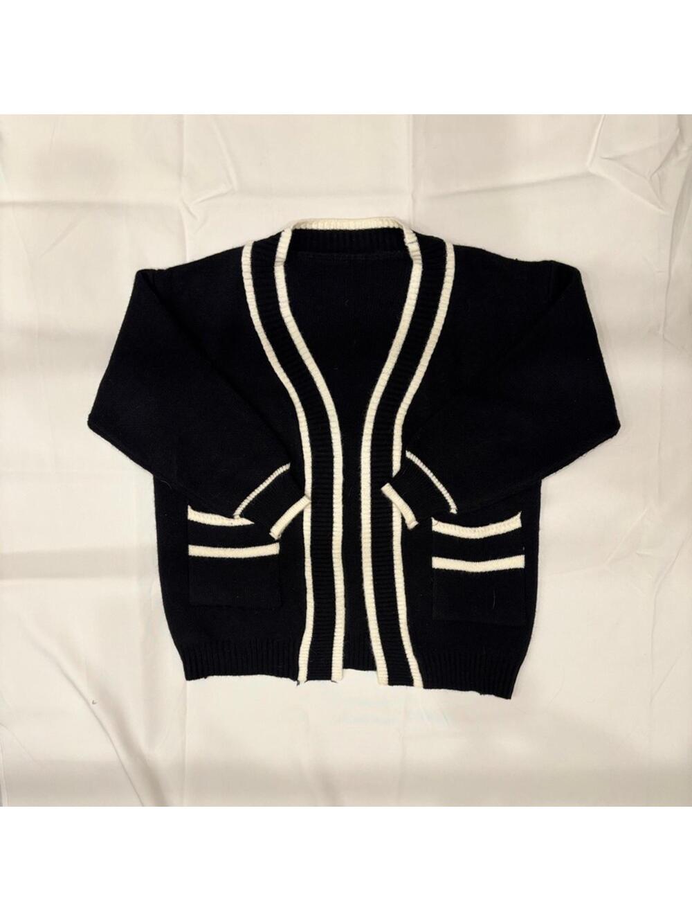 Black and White Women's Cardigan